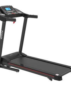 Smart Motorized Treadmill with Manual Incline and Air Spring & MP3, 5
