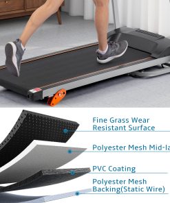 1.5HP Electric Running, Jogging & Walking Machine with Device Holder & Pulse Sensor