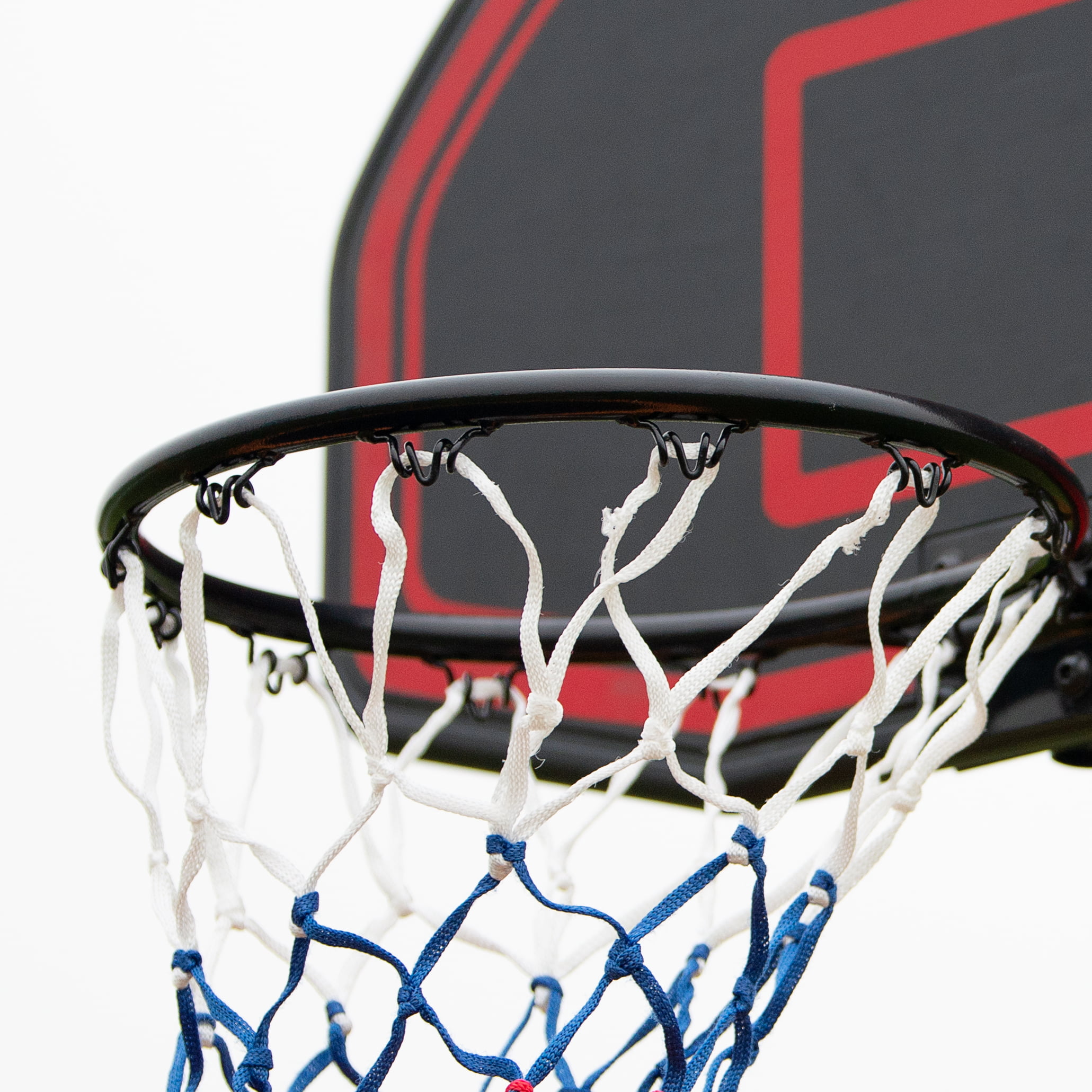 10ft Trampoline with Inner Safety Enclosure Net and Basketball Hoop