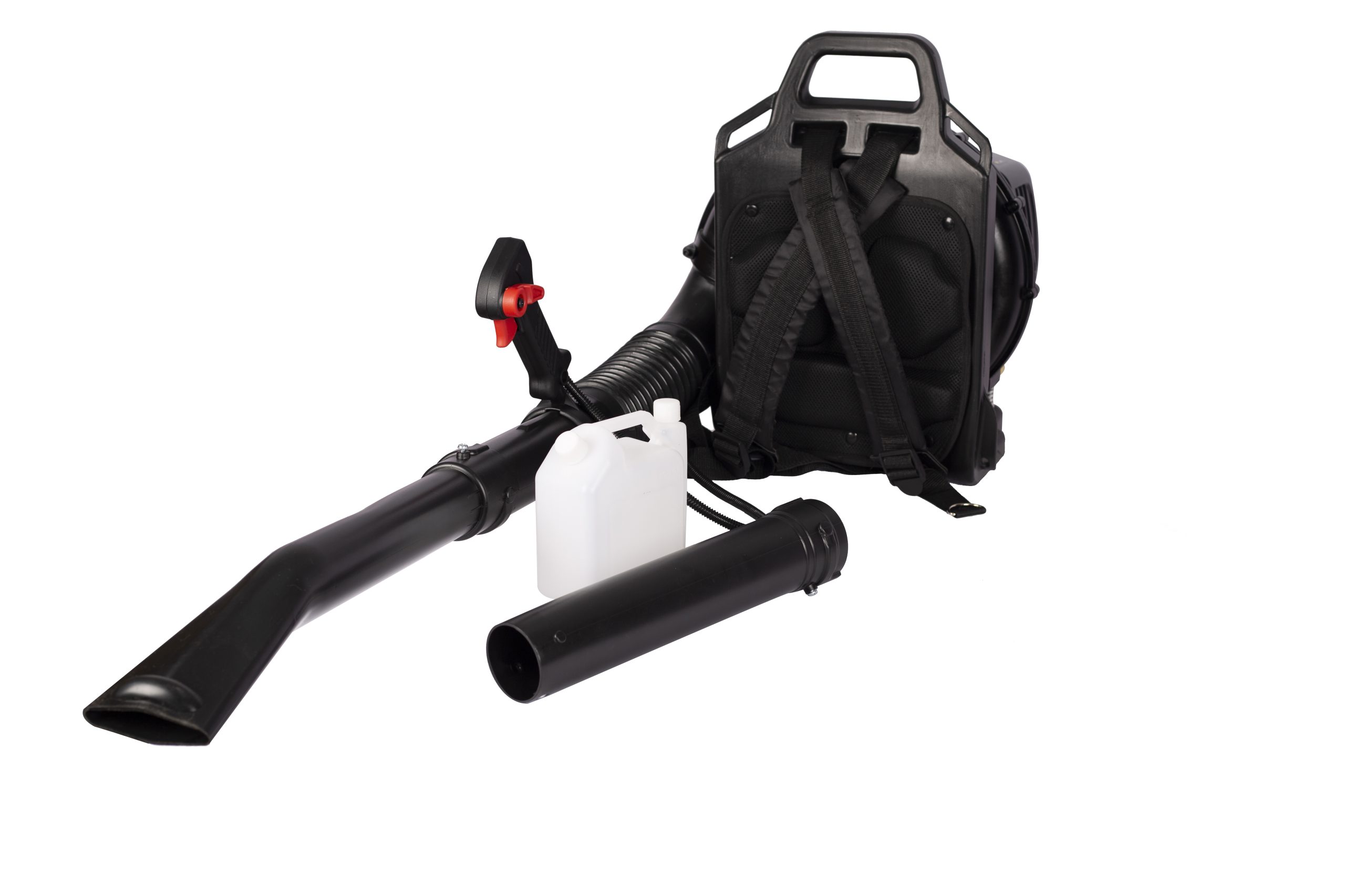 52cc 2-Cycle Gas Backpack Leaf Blower With Extention Tube