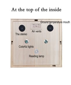 LT-902 Two Person Far Infrared Sauna Room