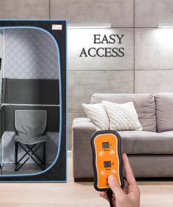 Full Body Far Infrared Sauna Tent, Black