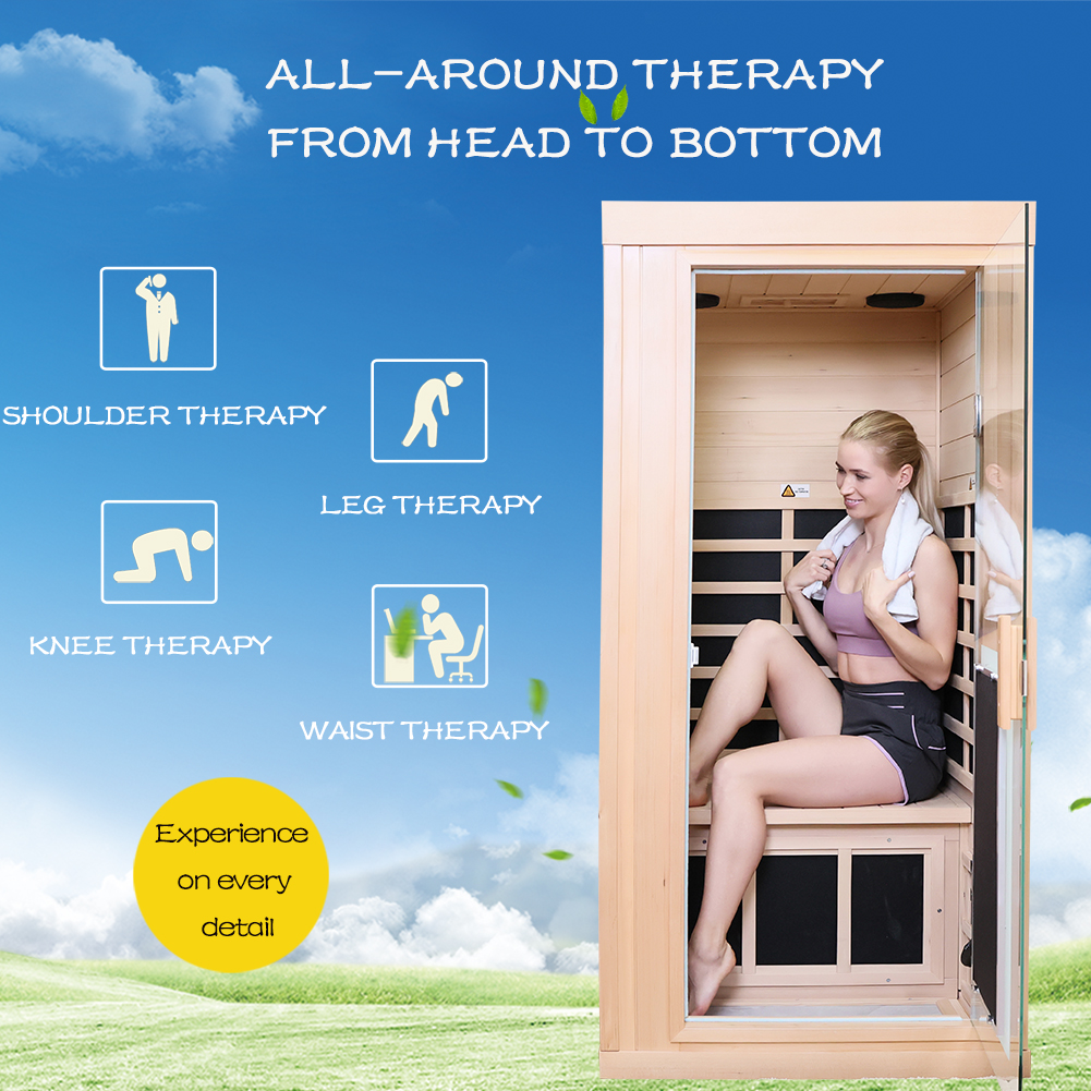 LT-906 Far One Person Infrared Sauna Room