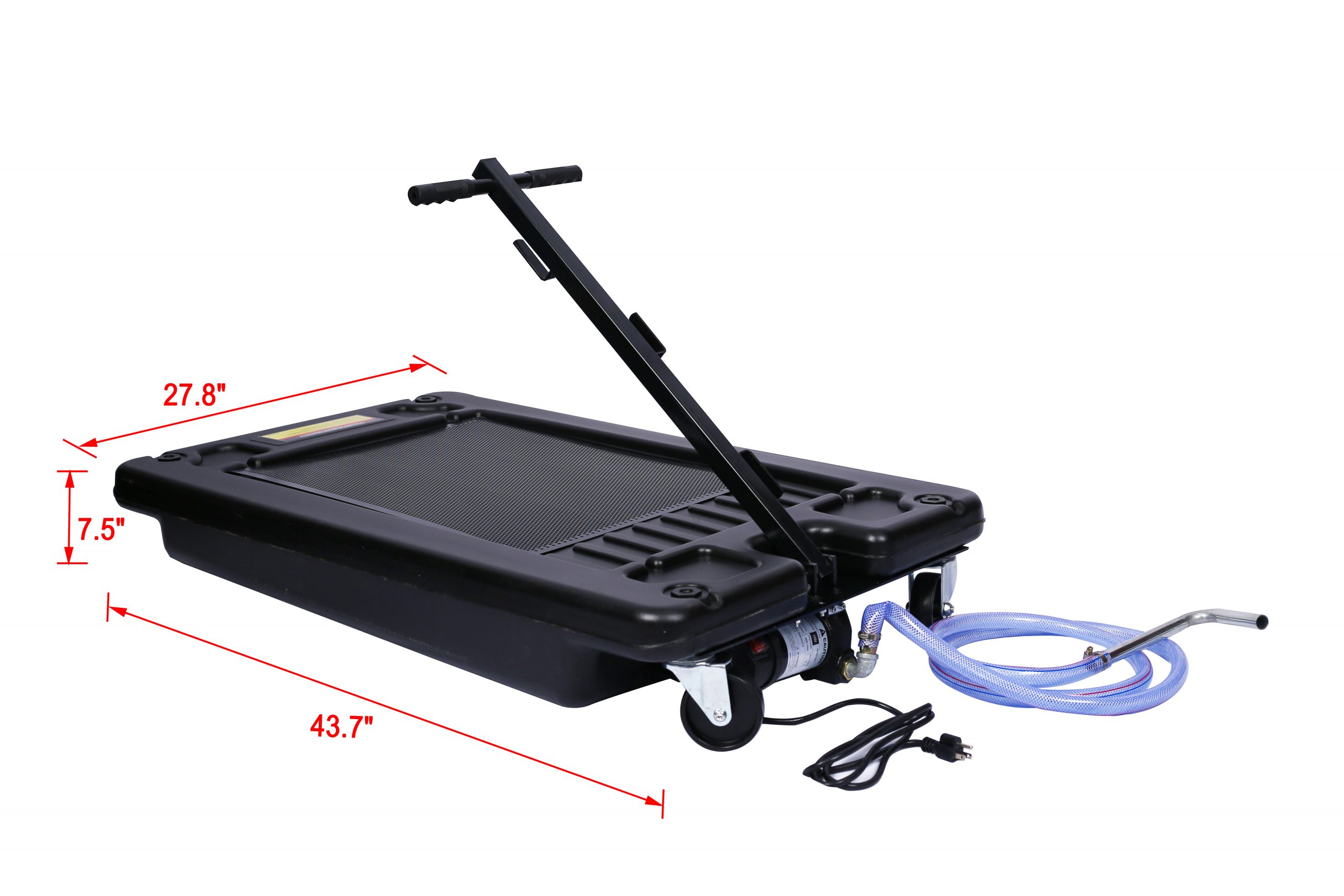 17 Gallon Low Profile Oil Drain, With Electric Pump - Image 4