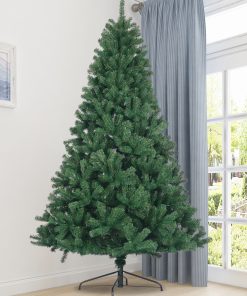 7.5ft Full Natural Spruce PVC Fir Christmas Tree