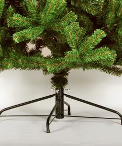 7.5ft Artificial Hinged Xmas Tree With 400 Pre-strung Led Lights