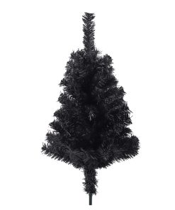 7.5ft Slim Artificial Christmas Tree Includes Foldable Metal Stand