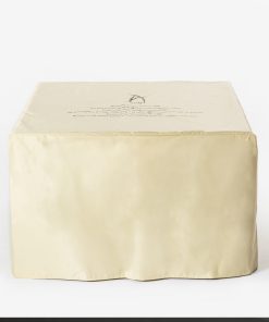 Outdoor Square Fire Pit Table With Propane Tank Cover