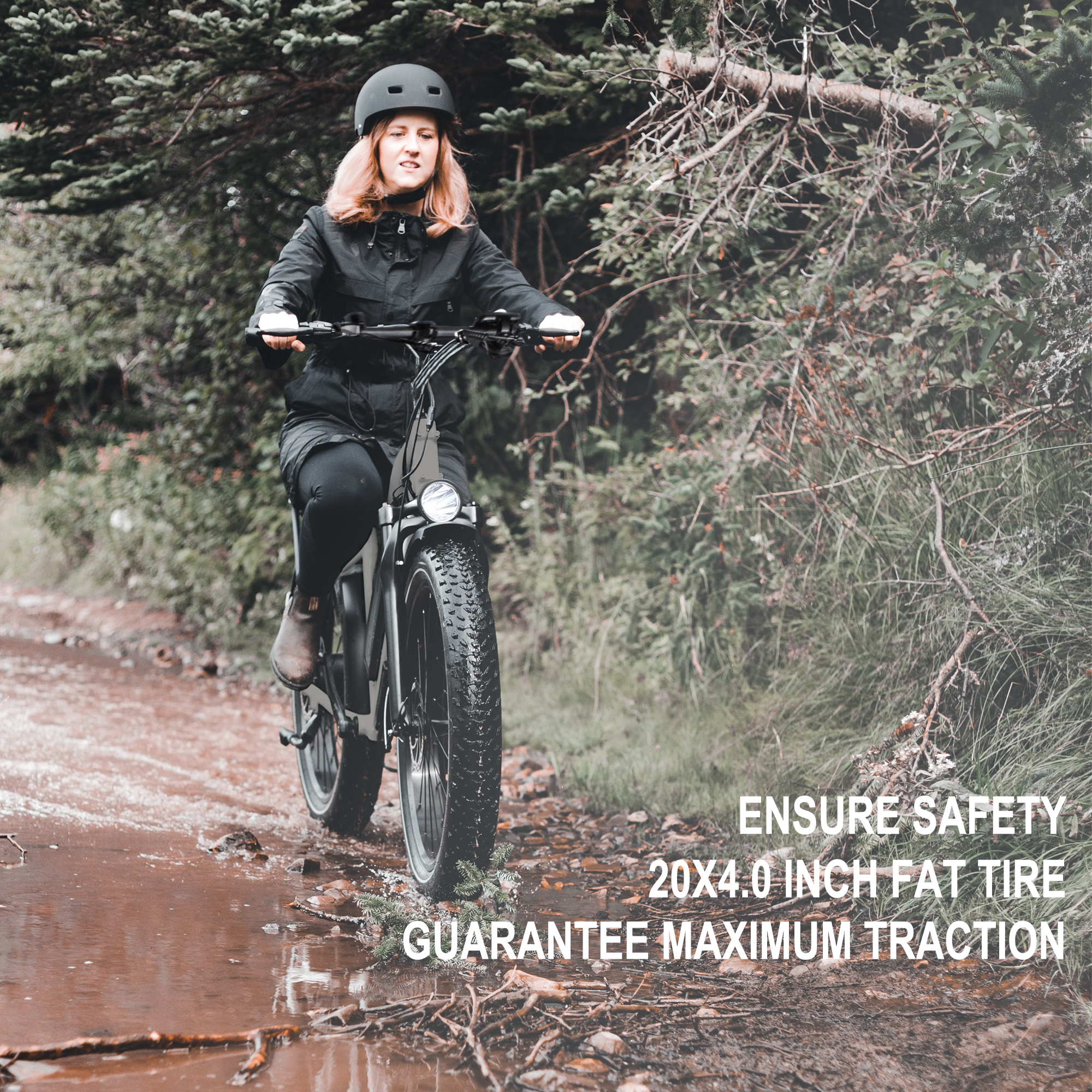 Elecony E20178 Folding Electric Bicycle