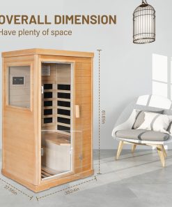 Single Infrared Sauna Room