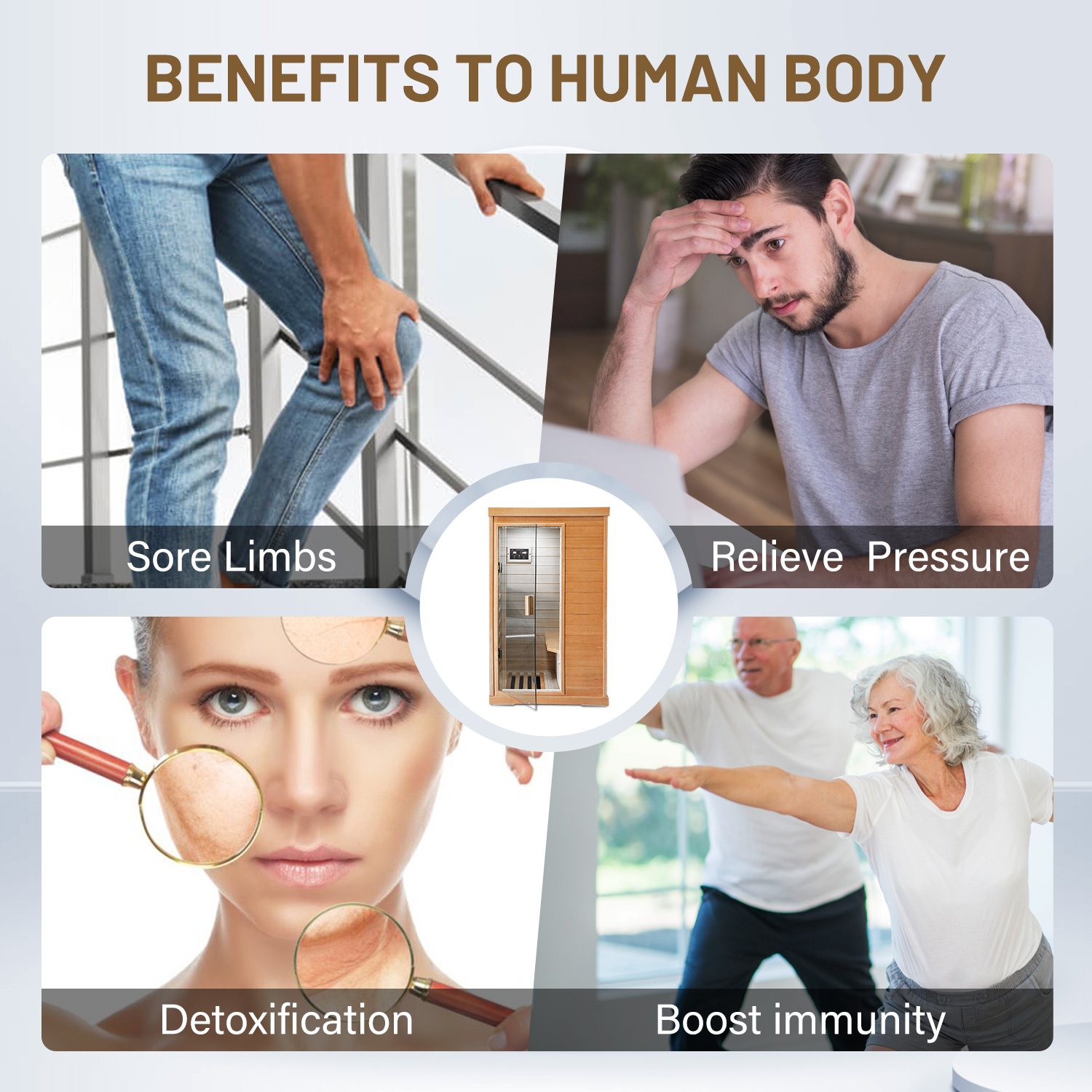 Infrared Sauna Room Single Room