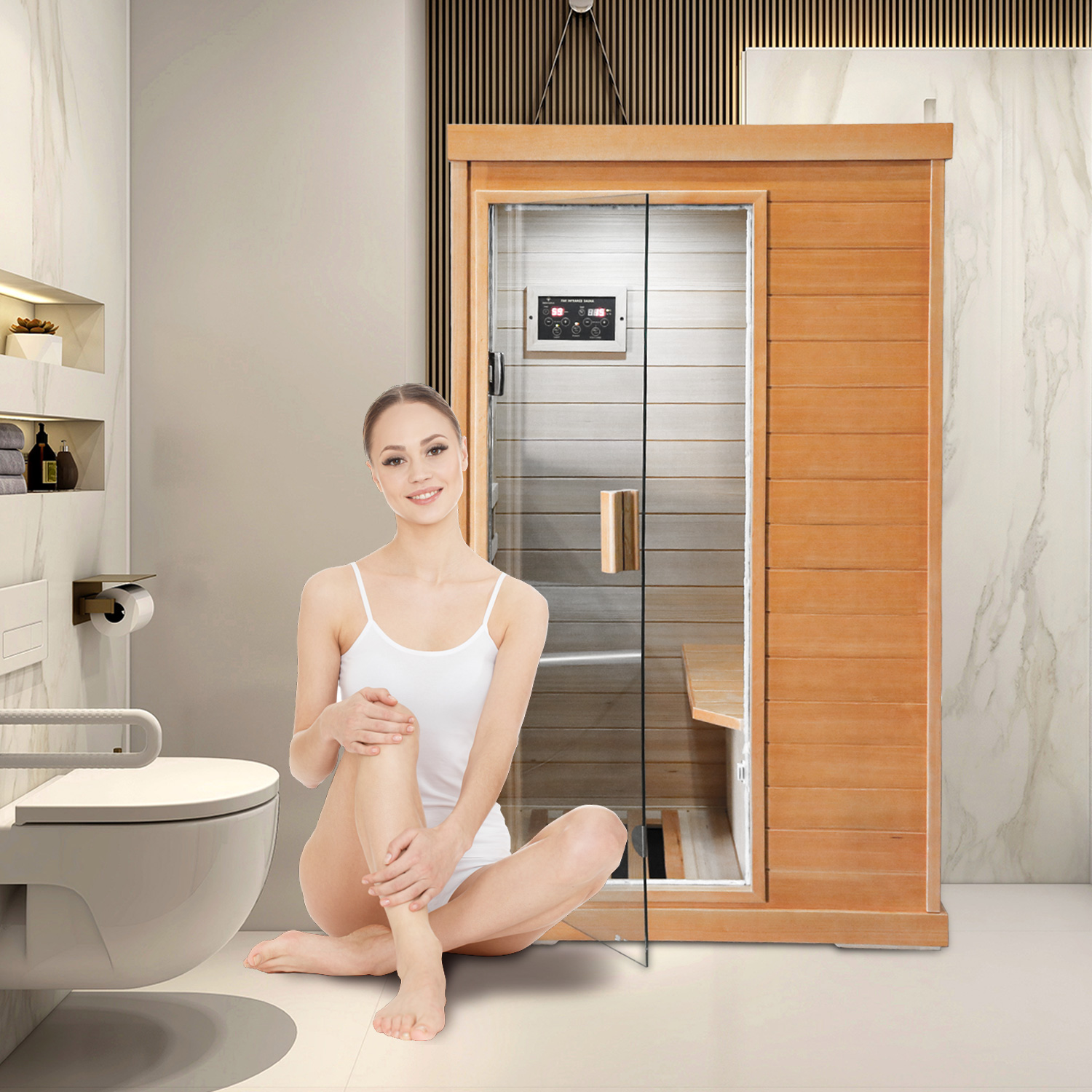 Single Infrared Sauna Room