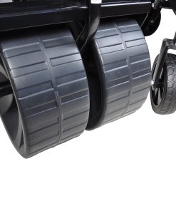 Folding Wagon Garden Cart, Blue