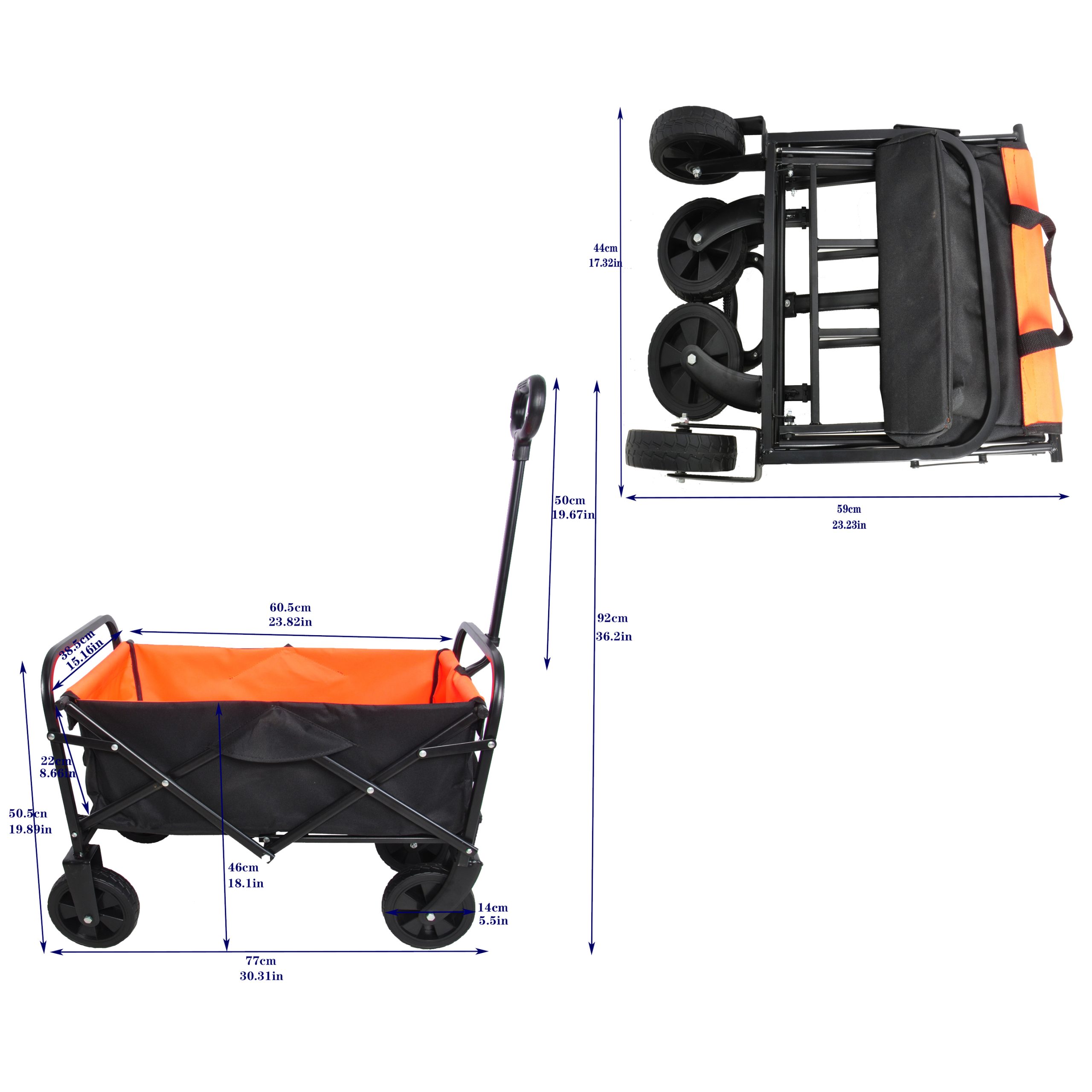 Folding Wagon Shopping Cart