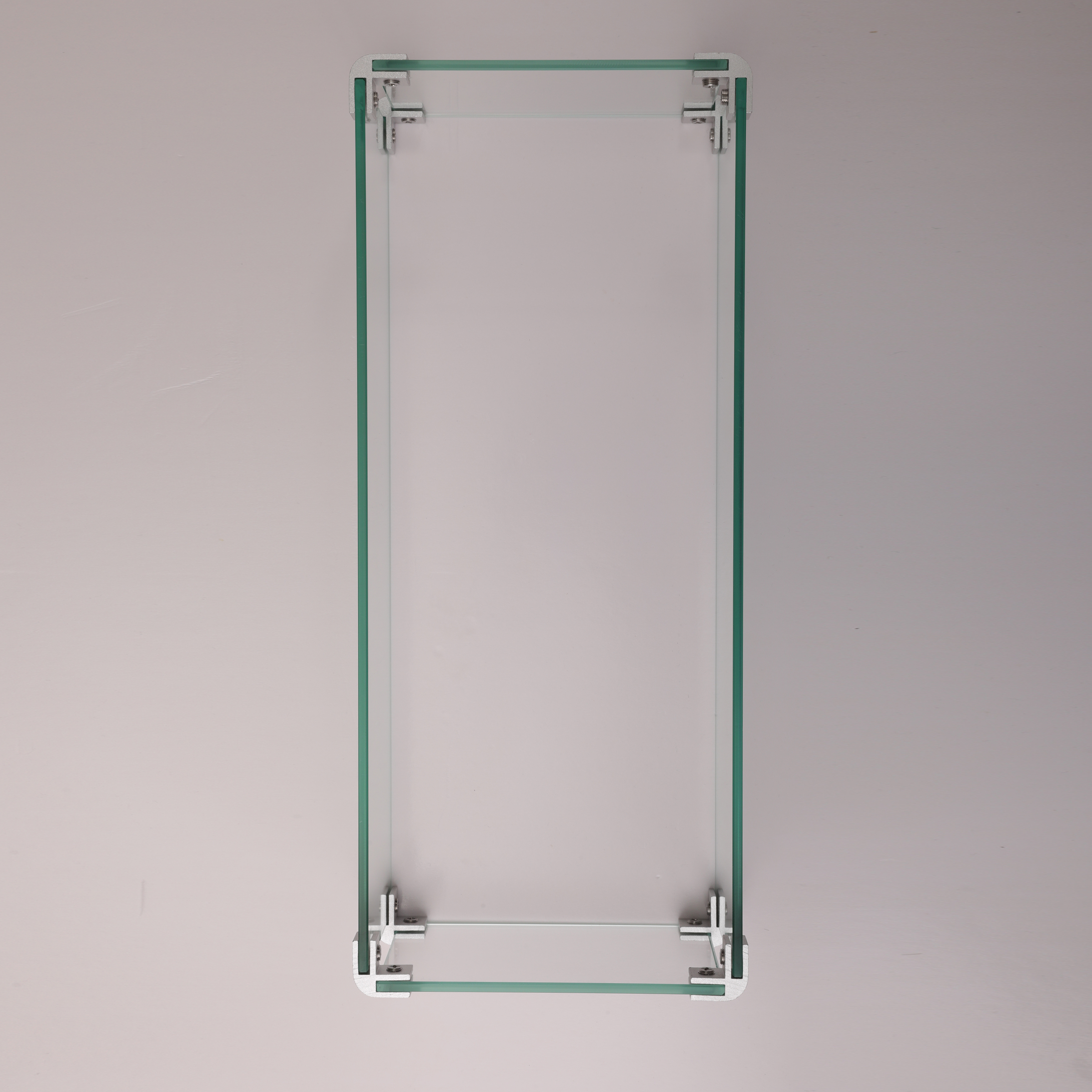 Rectangular Glass Windshield For Square Fire Table