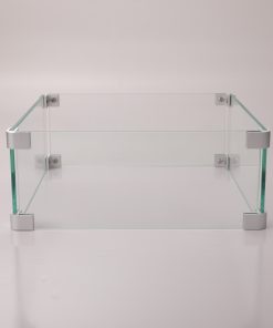 Square Glass Windshield For Square Fire Table