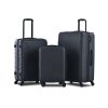 ABS Lightweight 3 Piece Luggage Sets