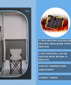Portable Plus Type Full Size Far Infrared Sauna Tent
