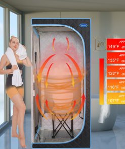 Portable Plus Type Full Size Far Infrared Sauna Tent