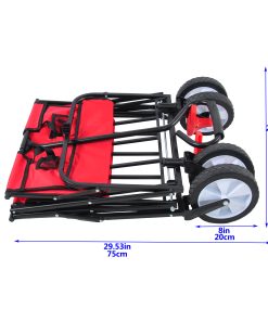 Folding Garden Wagon Cart