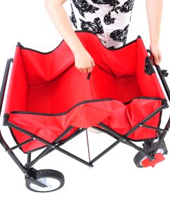 Folding Garden Wagon Cart
