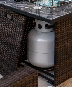 Outdoor Gas Fire Pit Table