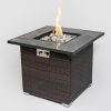 Outdoor Gas Fire Pit Table
