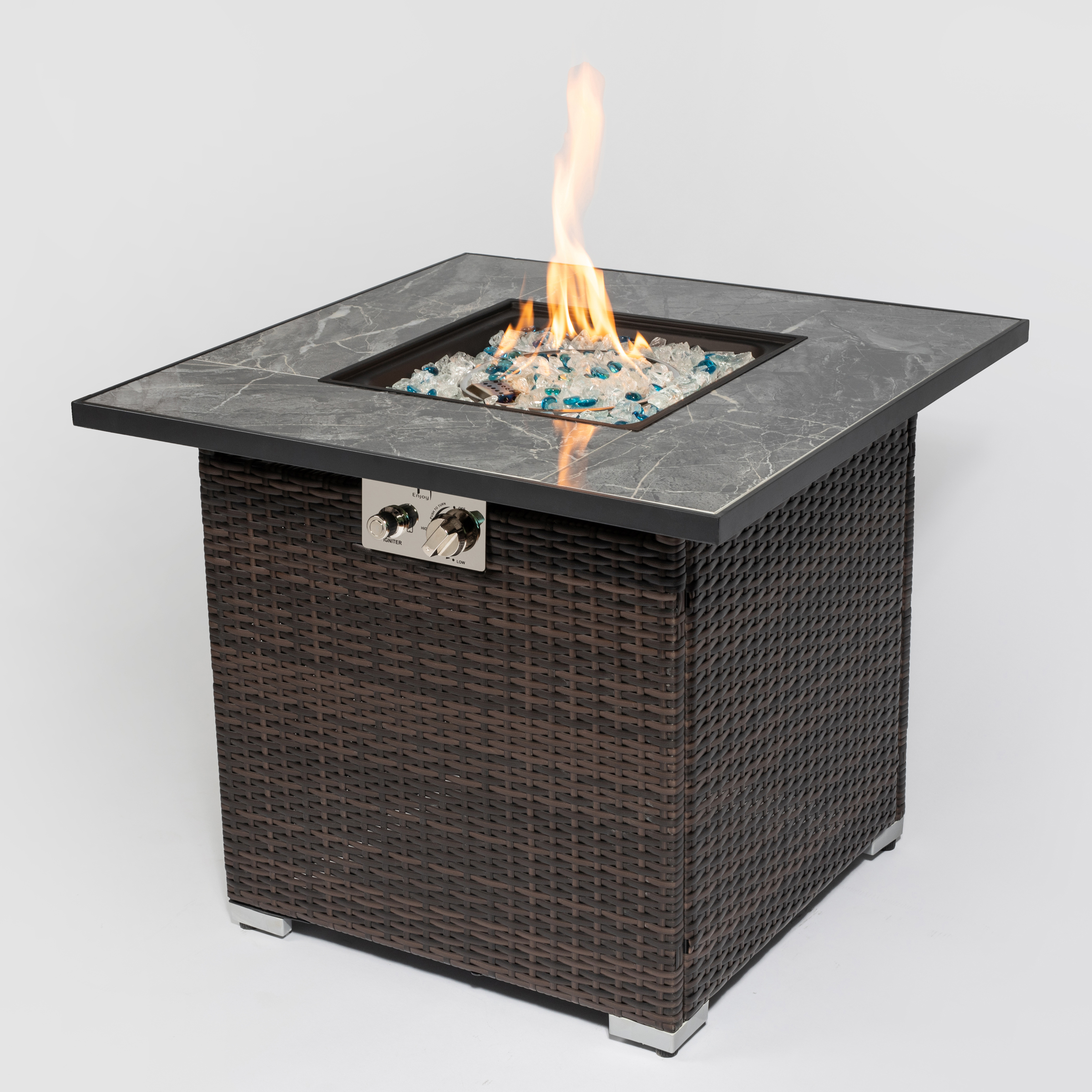 Outdoor Gas Fire Pit Table