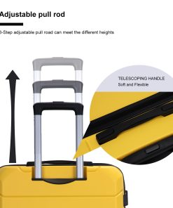 Spinner Wheels PP 3 Piece Luggage Sets