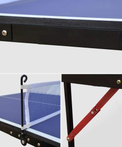 Midsize Foldable & Portable Ping Pong Table Set