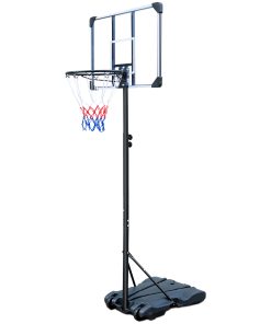 Portable Basketball Hoop Stand with Wheels for Youth