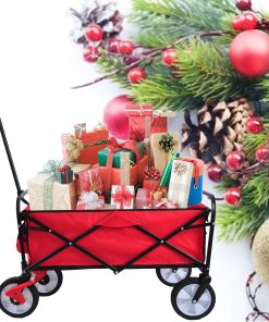 Folding Garden Wagon Cart