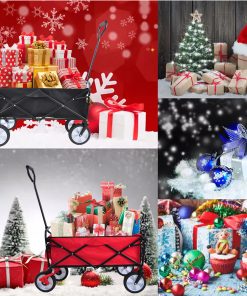 Folding Garden Wagon Cart