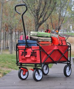 Folding Garden Wagon Cart
