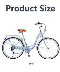 26Inch Ladies Bicycle, 7 Speed