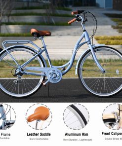 26Inch Ladies Bicycle, 7 Speed