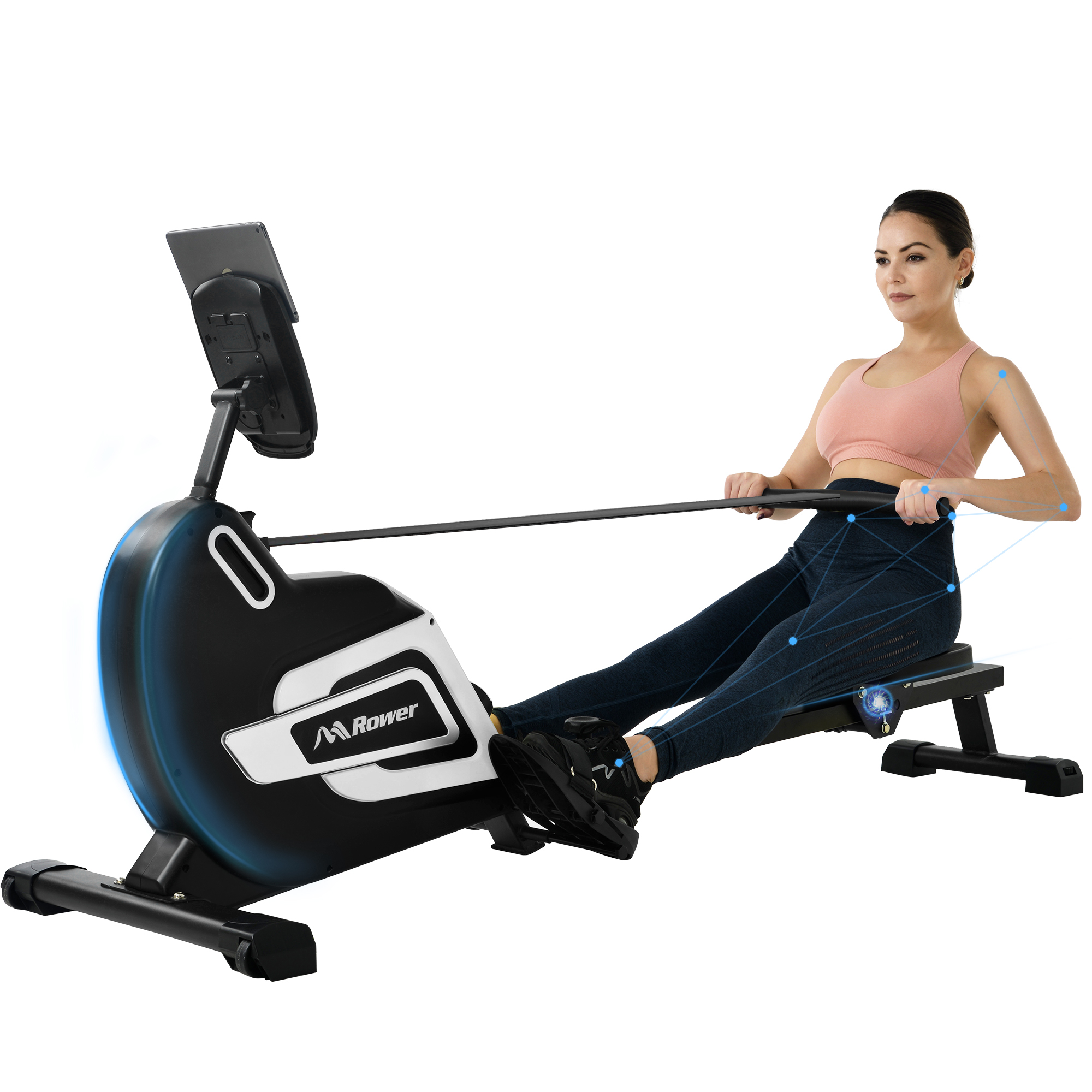Folding Magnetic Rowing Machine