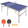 6ft Mid-Size Tennis Table Set