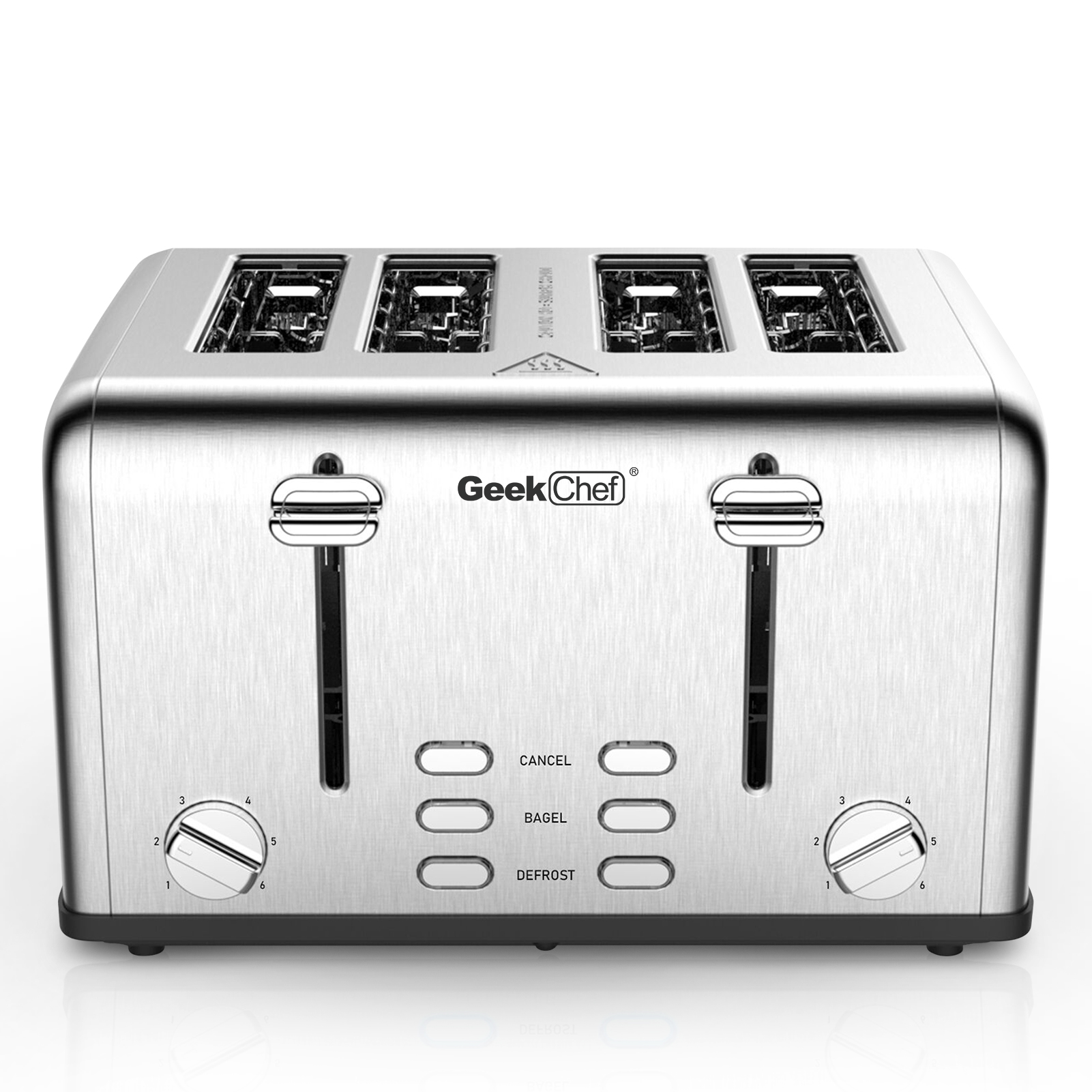 Geek Chef Stainless Steel Toaster