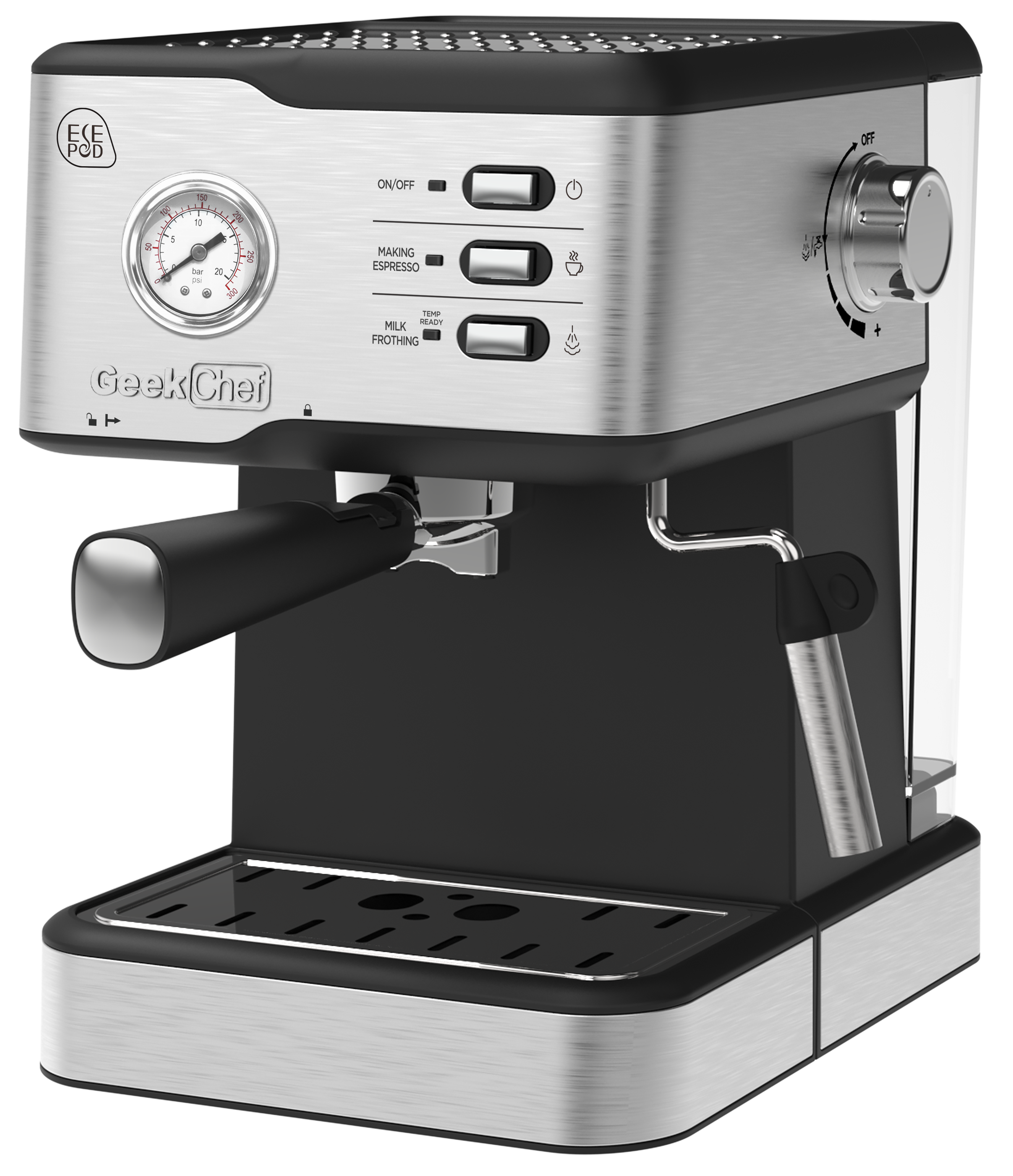 Geek Chef GCF20BP Espresso Machine