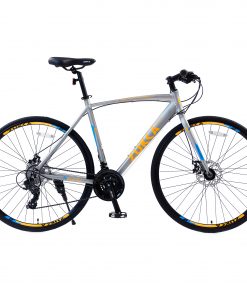 24 Speed Hybrid Bike, Sliver