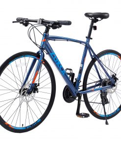24 Speed Hybrid Bike, Blue