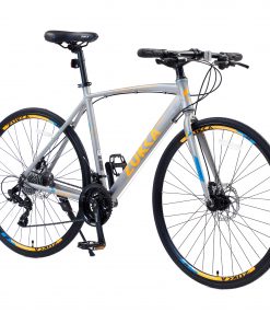 24 Speed Hybrid Bike, Sliver