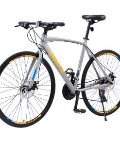 24 Speed Hybrid Bike, Sliver