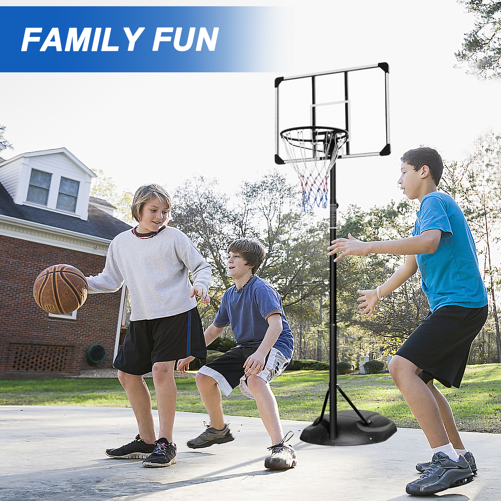 Portable Basketball Hoop System Stand