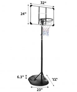 Portable Basketball Hoop System Stand