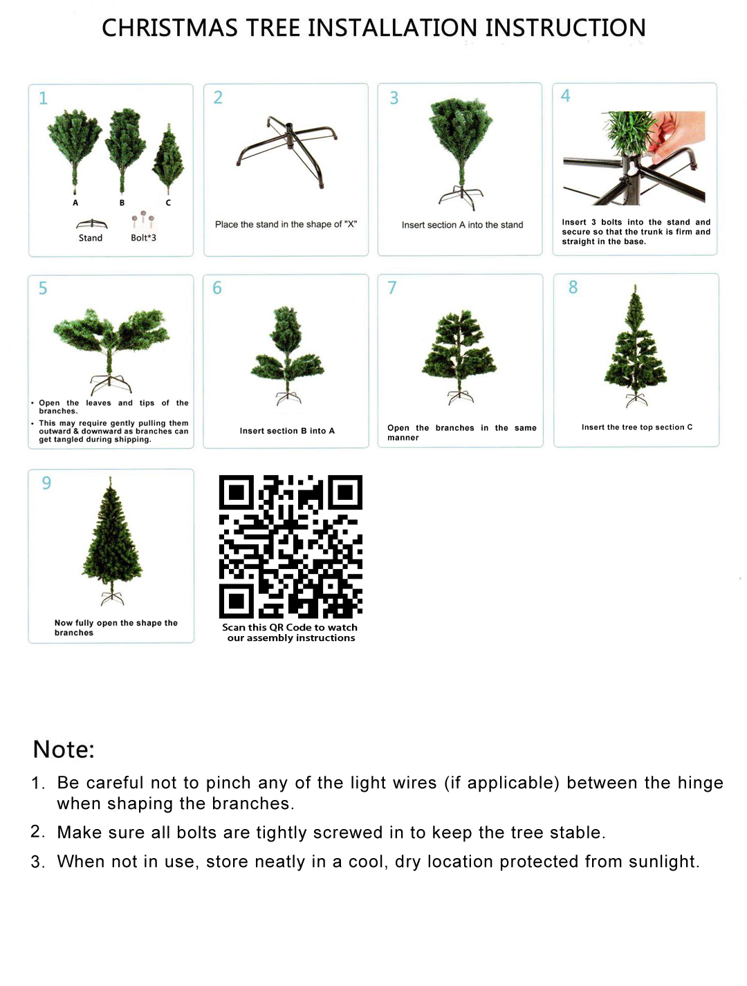 Assembly Instruction For PX307765AAZ