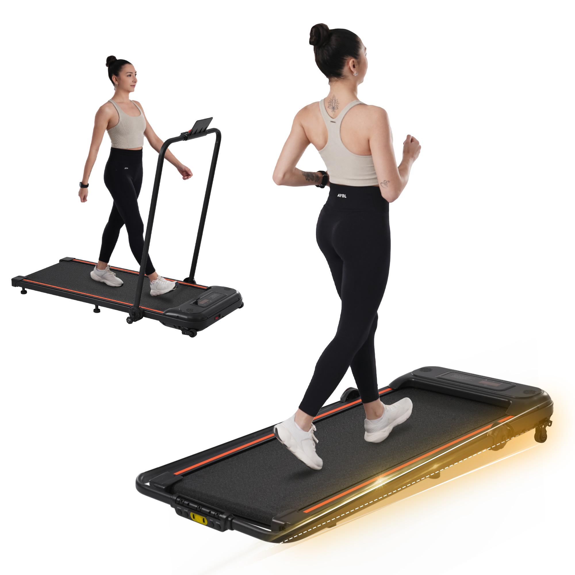 Folding Walking Pad Under Desk Treadmill