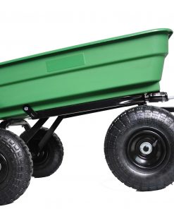 Poly Garden Dump Truck With Steel Frame, 10 Inches