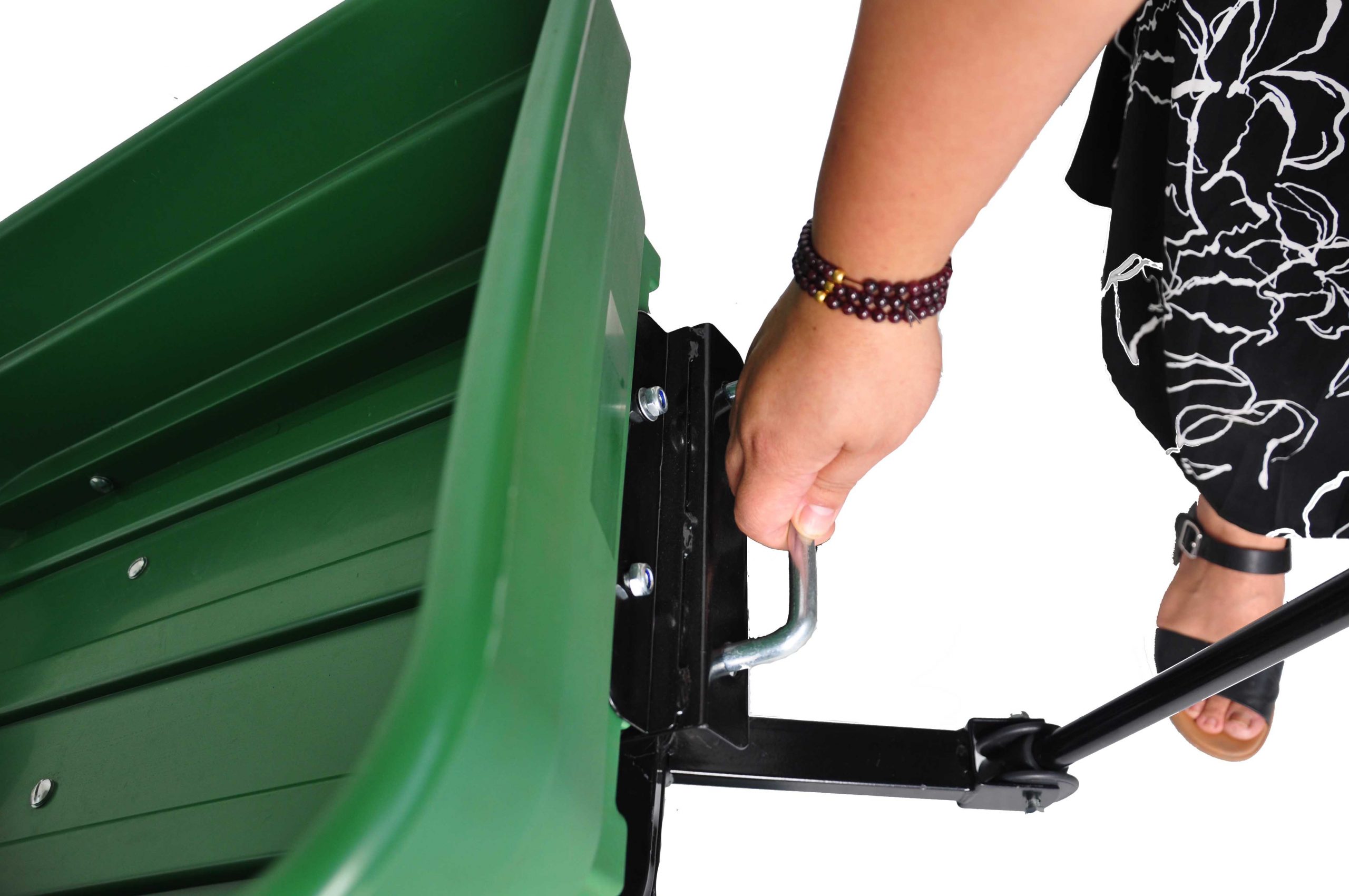 Poly Garden Dump Truck With Steel Frame, 10 Inches